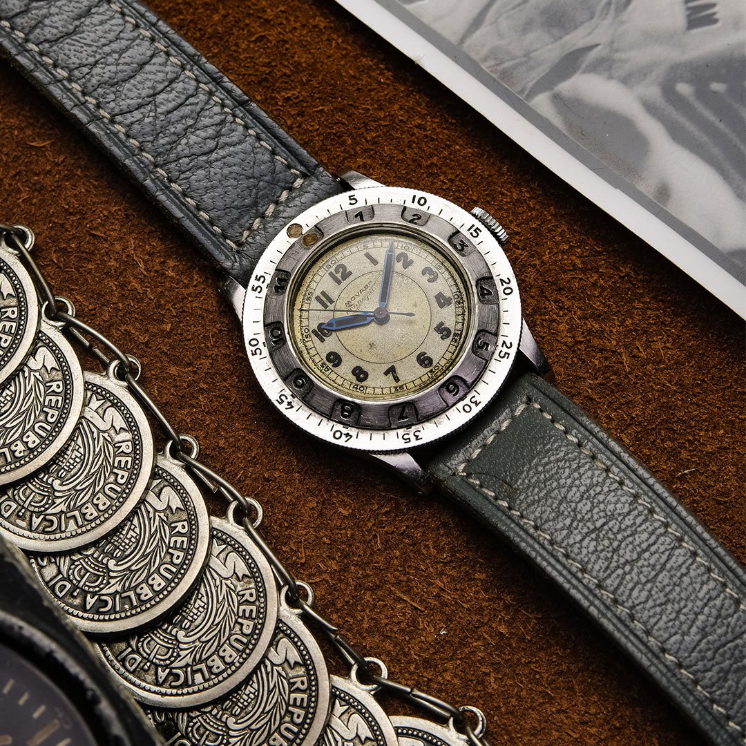 Movado - Cronoplan -The Vintageur - Your bespoke watches collection - Collectible watch and watches and more